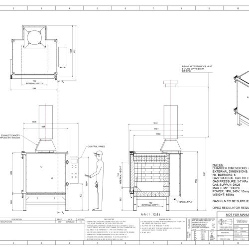 Gas Fired No 9 Kiln